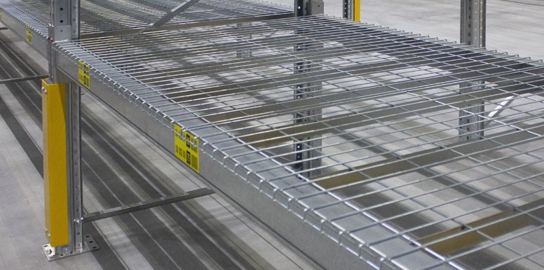 Wiremesh Decking Shelving Workspace, Wire Mesh For Shelving